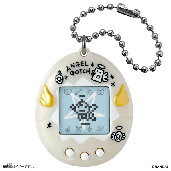 Bandai Tamagotchi Original Tamagotchi Tenshicchi Pearl White