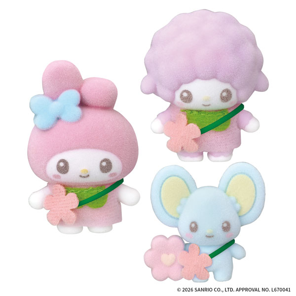 Bandai PetitTomo Sanrio characters My Melody & Friends Set รูปภาพ 1
