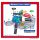 Bandai Tayo the Little Bus Kunekune Douro & Shingouki Play Set gambar 4