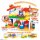 Bandai Anpanman Tanoshii Oto to Yubisaki Asobi* Nakama-tachi ga Ippai! Pan ga Korogaru! Anpanman Hajimete House DX gambar 2