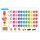 Bandai BlockLabo Anpanman-gou to A I U E O! Hiragana Block Set gambar 6