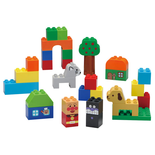 Bandai BlockLabo Hajimete no Block Bucket รูปภาพ 1