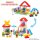 Bandai BlockLabo Pan Koujou to Ookina Ouchi ga Tsukureru! Anpanman Block Bucket gambar 4