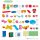 Bandai BlockLabo Pan Koujou to Ookina Ouchi ga Tsukureru! Anpanman Block Bucket gambar 6