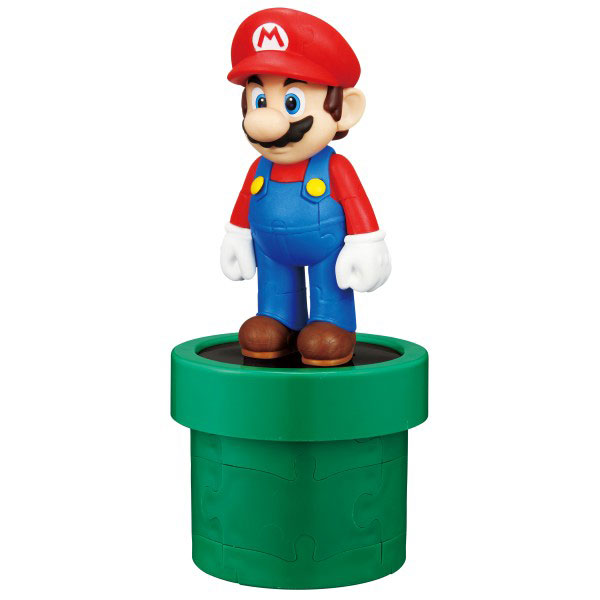 Ensky KumuKumu Puzzle KM-137 Super Mario & Pipe image 1