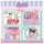 Takara Tomy Shiny Gacha Sticker Puffy Drop DX Set Sanrio Characters รูปภาพ 3