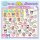 Takara Tomy Shiny Gacha Sticker Puffy Drop DX Set Sanrio Characters รูปภาพ 6