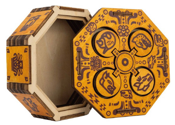 Tenyo Sealed Octagon Box / Oni Karakuri