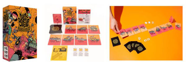 JELLY JELLY GAMES Board Game Dust Biters