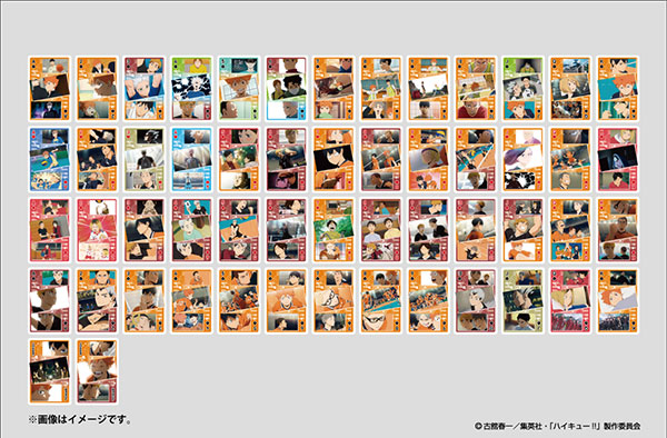 Ensky Haikyuu!! Tons of Scene Playing Cards SEASON4