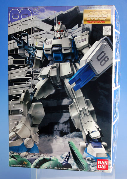 Bandai MG 1/100 Gundam Easy Eight Plastic Model image 1