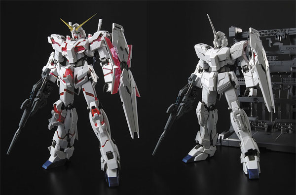 Bandai MG 1/100 유니콘 건담 HD 컬러 + MS 케이지 프라모델