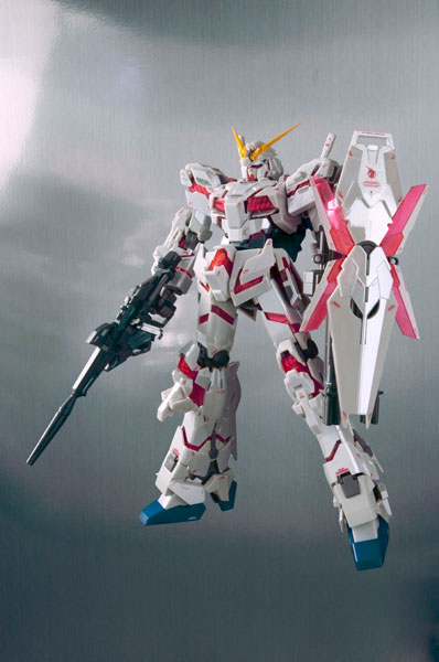 Bandai 건담 픽스 피규레이션 메탈 컴포지트 - 유니콘 건담 프리즘 코트 이미지 1