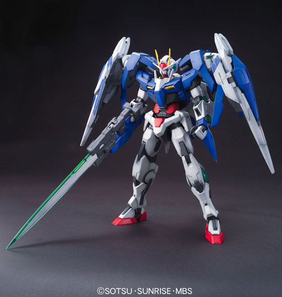 Bandai MG 1/100 00 Raiser Plastic Model From "Mobile Suit Gundam 00" image 1