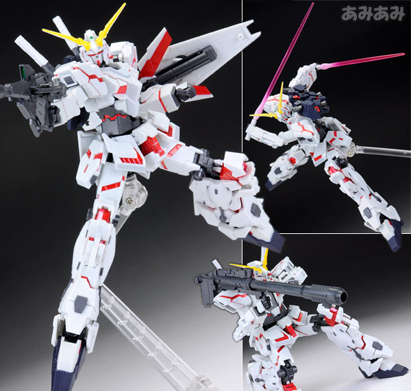 Bandai Robot Spirits -SIDE MS- Unicorn Gundam (Destroy Mode) Full Action ver. Bild 1