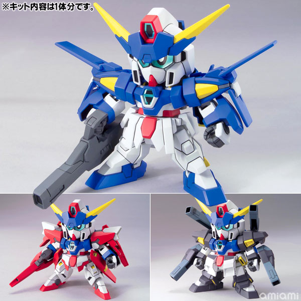 Bandai BB戦士 372 ガンダムAGE-3 (ノーマル フォートレス オービタル) プラモデル 画像 1