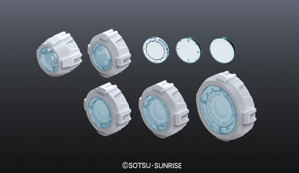 Bandai Builders Parts HD MS Sight Lens 01