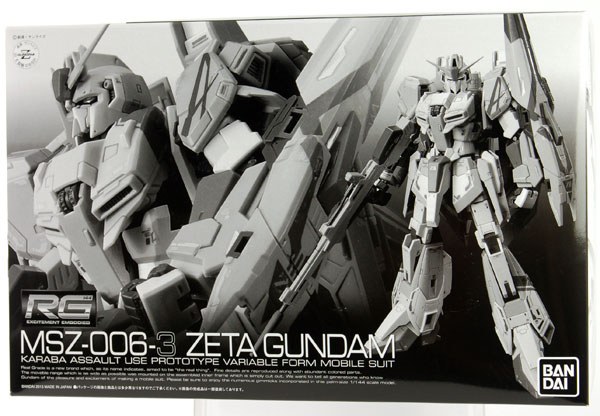 Bandai RG 1/144 MSZ-006-3 Zeta Gundam 03 [Premium Bandai Exclusive]