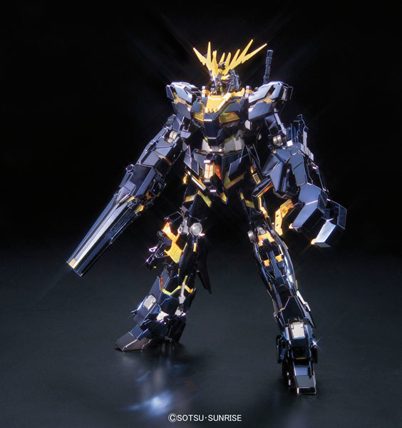 Bandai MG 1/100 RX-0 Banshee Titanium Finish Ver. Plastic Model