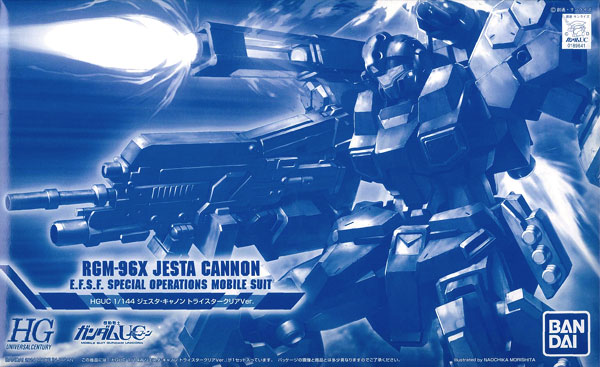 Bandai HGUC 1/144 Jesta Cannon Tristar Clear Ver. Plastic Model [Premium Bandai Exclusive Item] image 1