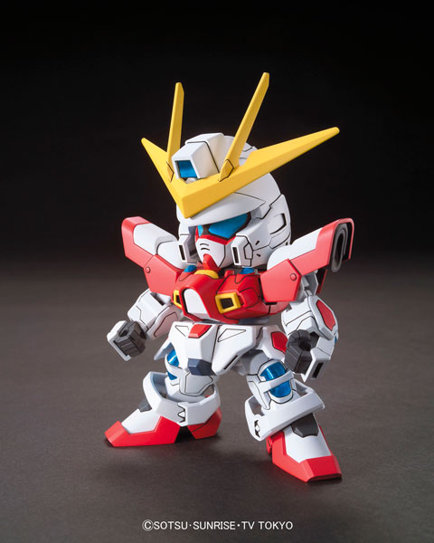 Bandai BB Senshi 396 Build Burning Gundam Plastic Model