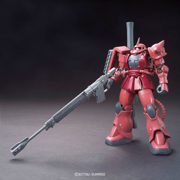 Bandai HG Mobile Suit Gundam: The Origin 1/144 Char's Zaku II Plastic Model