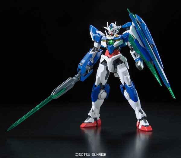 Bandai RG Mobile Suit Gundam 00 1/144 GNT-0000 00 QAN[T] Plastic Model image 1
