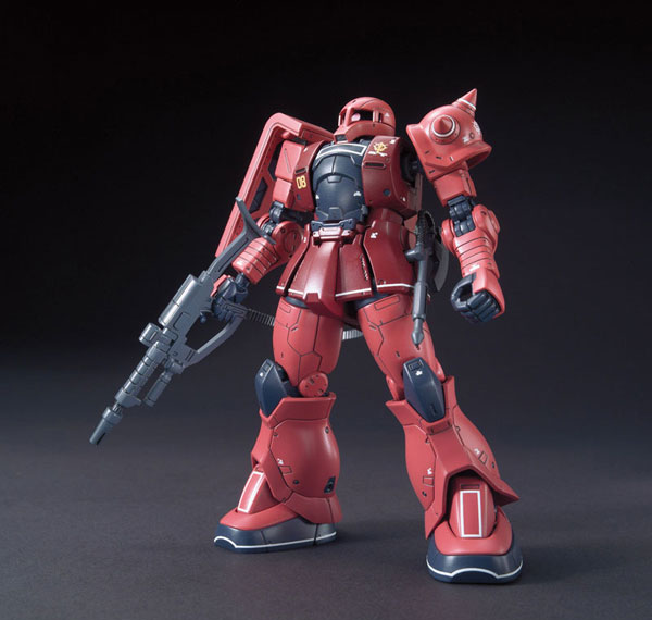 Bandai HG 1/144 MS-05S Char's Zaku I Plastic Model from "Mobile Suit Gundam: The Origin"