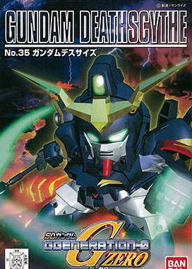 Bandai SD Gundam G-GENERATION No.35 Gundam Deathscythe Plastic Model 图片 1