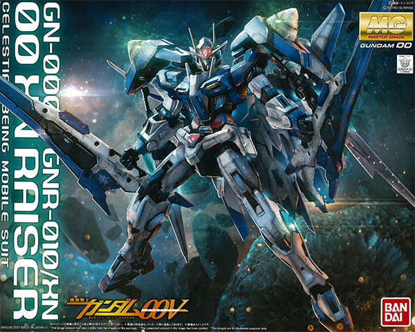 Bandai MG 1/100 OO XN Raiser Plastic Model [Hobby Online Shop Exclusive]