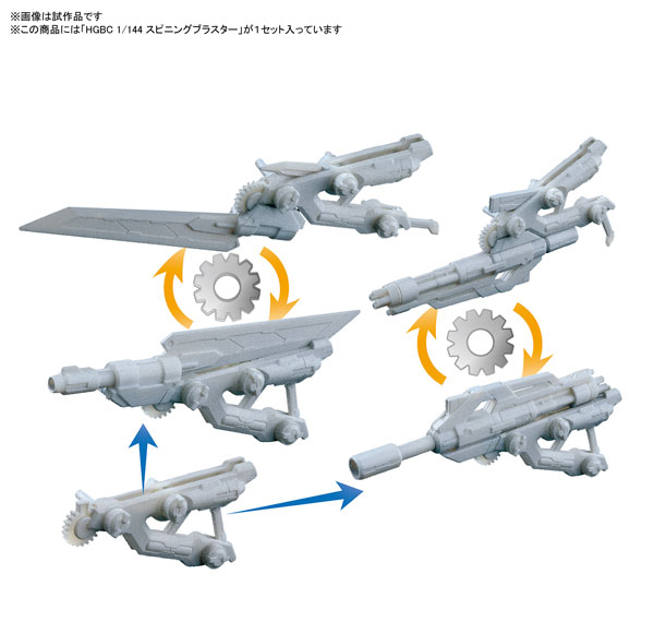 Bandai HGBC 1/144 Spinning Blaster Plastic Model 圖片 1