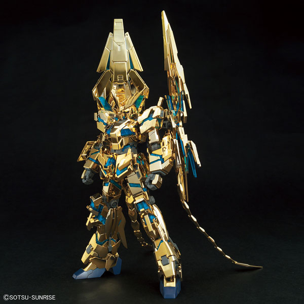 BANDAI SPIRITS HGUC 1/144 Unicorn Gundam 3 Phenex (Destroy Mode) (Narrative Ver.) [Gold Coating]