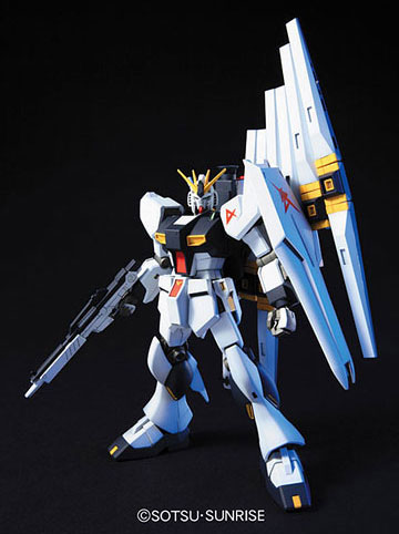 BANDAI SPIRITS HGUC 1/144 Nu Gundam Plastic Model 图片 1