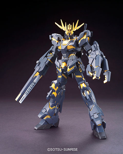BANDAI SPIRITS HGUC 1/144 Unicorn Gundam 02 Banshee (Destroy Mode) Plastic Model Bild 1