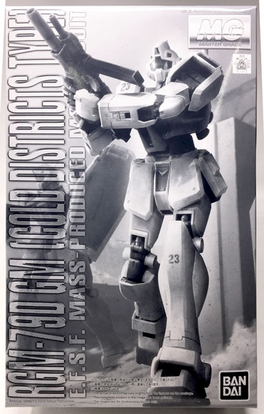 BANDAI SPIRITS MG 1/100 GM (Cold Districts Type) Plastic Model [Hobby Online Shop Exclusive]