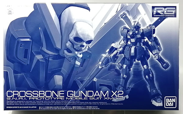 BANDAI SPIRITS RG 1/144 Crossbone Gundam X2 Plastic Model [Hobby Online Shop Exclusive]