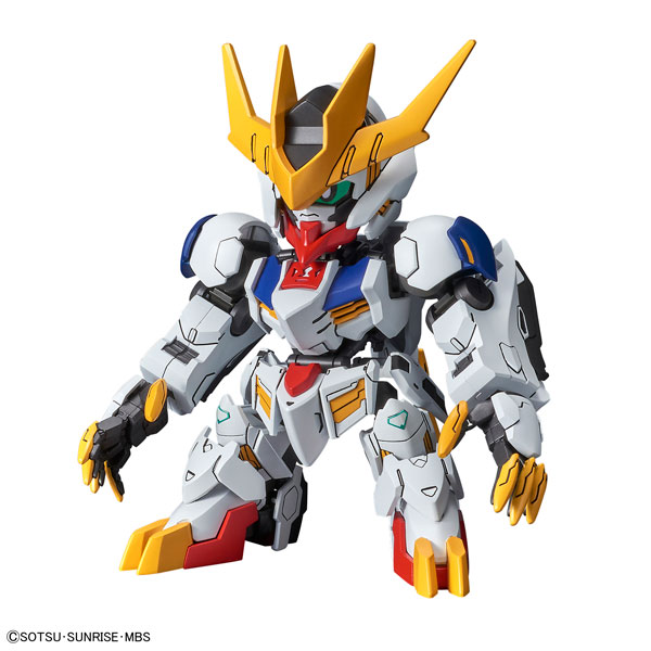 BANDAI SPIRITS SD Gundam Cross Silhouette Gundam Barbatos Lupus Rex Plastic Model "Mobile Suit Gundam: Iron-Blooded Orphans" gambar 1