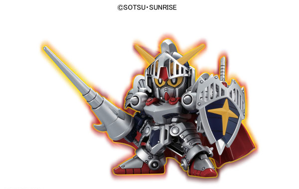 BANDAI SPIRITS BB Senshi 370 LEGEND BB Knight Gundam Plastic Model 图片 1