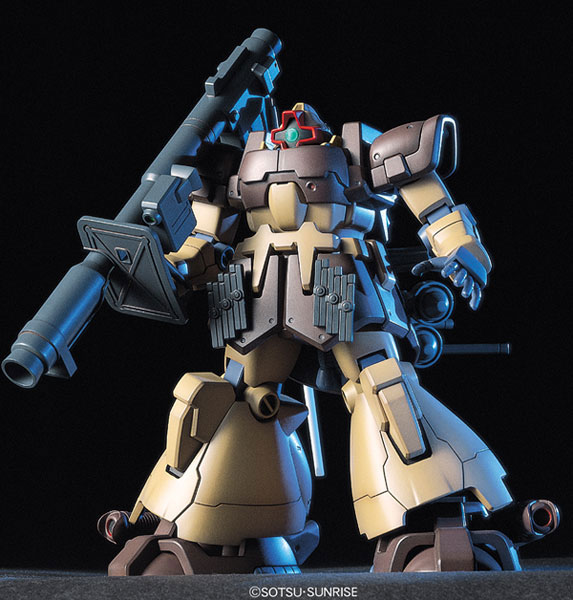 BANDAI SPIRITS HGUC MS-09F Domtropen Sand Brown Plastic Model image 1