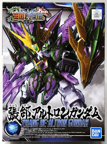 BANDAI SPIRITS SD Sangoku Soketsuden Zhang He Altron Gundam Plastic Model