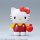 BANDAI SPIRITS Hello Kitty /Char's Zaku II [SD Gundam Cross Silhouette] Plastic Model gambar 3