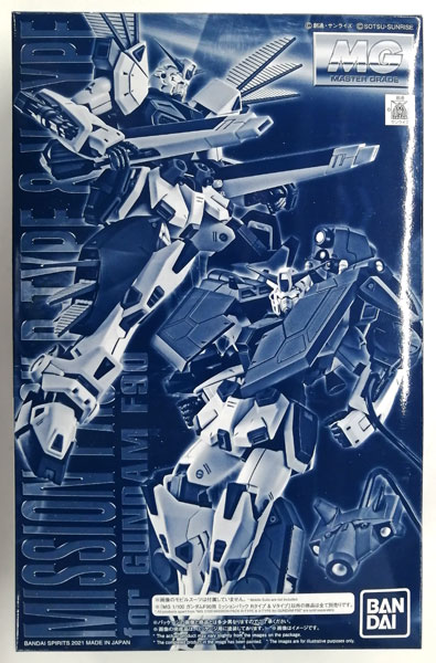 BANDAI SPIRITS MG 1/100 Gundam F90's Mission Pack R Type & V Type Plastic Model [Hobby Online Shop Exclusive] gambar 1