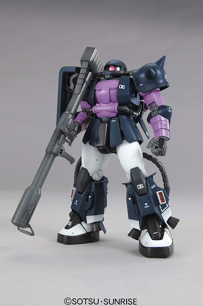 BANDAI SPIRITS MG 1/100 MS-06R High Mobility Type Zaku Black Tri-Stars Model Ver.2.0 Plastic Model image 1