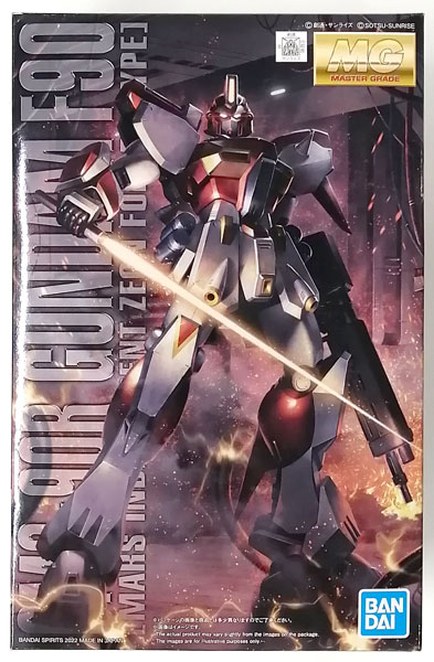 BANDAI SPIRITS MG 1/100 Gundam F90 (Mars Independent Zeon Force Type) Plastic Model (Hobby Online Shop Exclusive) gambar 1
