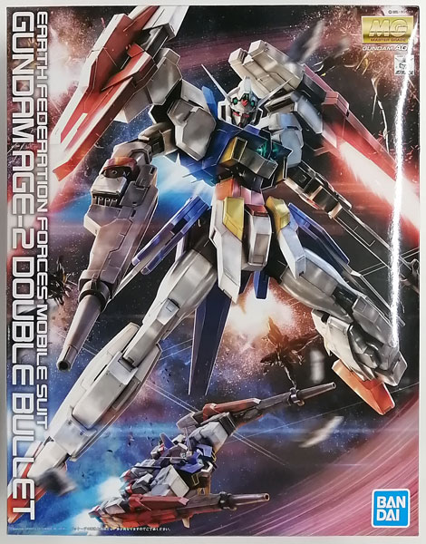 BANDAI SPIRITS MG 1/100 Gundam AGE-2 Double Bullet [Gundam Base Online Shop Exclusive] 图片 1