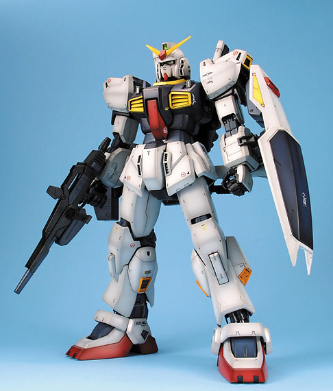 BANDAI SPIRITS PG 1/60 RX-178 Gundam Mk-II (White, A.E.U.G. Color) Plastic Model รูปภาพ 1