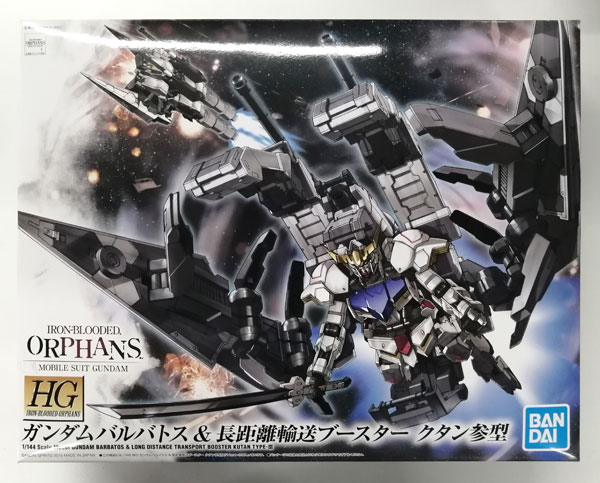 BANDAI SPIRITS HG 1/144 ガンダムバルバトス&長距離輸送ブースター クタン参型 画像 1