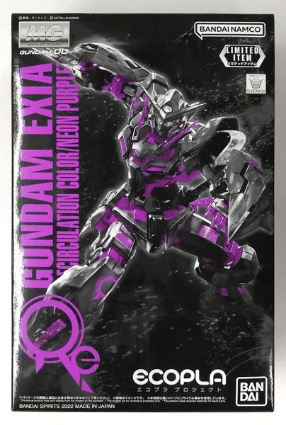 BANDAI SPIRITS MG 1/100 Gundam Exia [Re-circulation Color/Neon Purple] Plastic Model