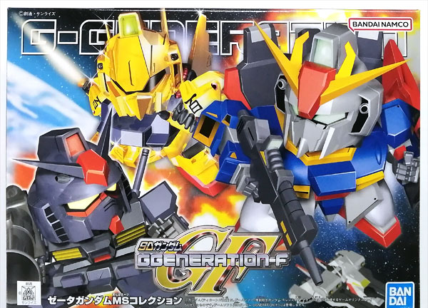 BANDAI SPIRITS SD Gundam Zeta Gundam MS Collection Plastic Model