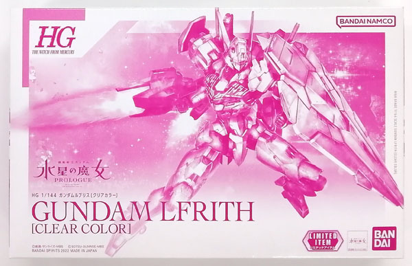 BANDAI SPIRITS HG 1/144 Gundam Lfrith [Clear Color] Plastic Model (Event Exclusive)
